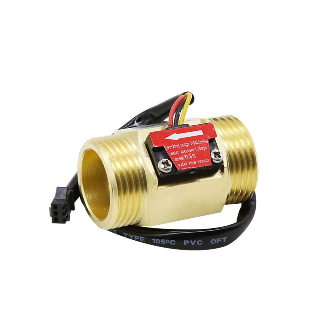 Yfb10 G1 Water Flow Hall Effect Sensor Flow Meter Dn25 Dc3.524v Wire Connection Industrial 9189345274763
