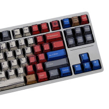 151 Key PBT Keycap Set Graffiti Thema Kleurrijk voor mechanische