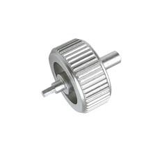 Aluminiumlegierung Maus Scrollrad Riemenscheibe Mausrad-Silber