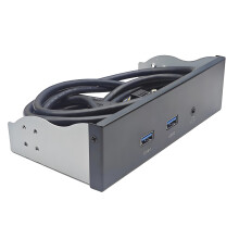 Hubs 3,5 pouces 19 broches vers USB 3.2 GEN1, prises casque 3,5