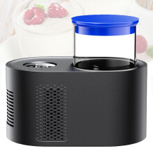 Yoghurt Maker UK Digital With Temperature Control And Adjustable Time Live Probiotic Cultures Black