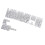 High Transparency 10mm Profile Keycap Set 132Keys-Side carving 1