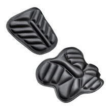 Motorcycle Seat Cushion Set with Cooling Comfort, AntiSlip 3D Design and Waterproof Protection
