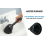 Compact Plunger with Original Bellows Technology, Multi-functional for Quick Drain Clearing, Powerful Unclogging Tool with Ergonomic Grip, High 8