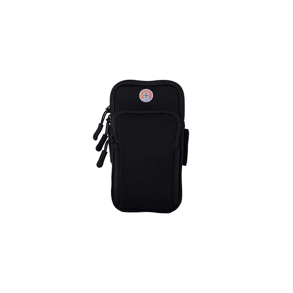 Armband Sport Bag For Samsung Galaxy S4 Mini Smartphone, Breathable Running Case, Sport Accessory, Adjustable Strap Black 9094768703526
