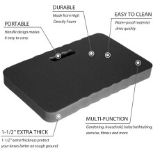 Multipurpose Kneeling Pad, High-Density EVA Material Provides Compression Resistance And Quick Drying, With A Built-In Handle For Easy Mobility
