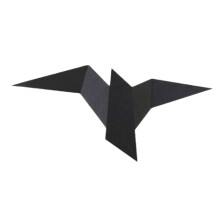 Elegant fågelformad vägglampa, geometrisk wash-lampa för en lyxig gnista i ditt hem