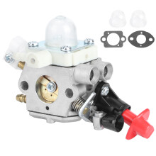 Stihl FS50C Carburetor Replacement, Long Lasting Aluminum Carburetor C1M S267A for FS56RC Brushcutter Trimmer Parts, Easy Install