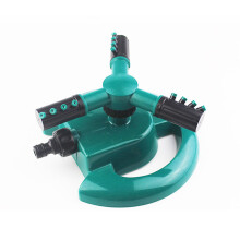 Sistema di irrigazione da giardino, irrigatore rotante efficiente con rotazione a 360 gradi per un'irrigazione ottimale del prato, la plastica
