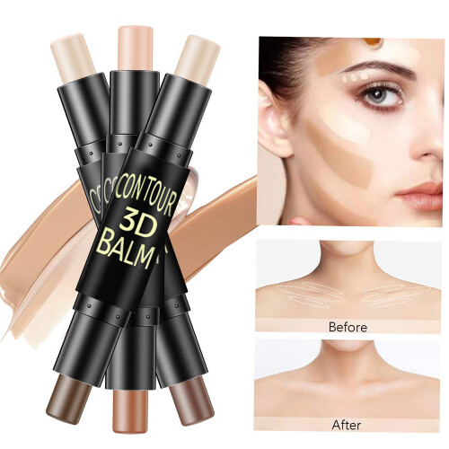 Στικ για το Highlight Contour, Επαγγελματικά Εργαλεία Σμιλευτικής για Άψογο Μακιγιάζ, 2