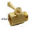 Solid Brass Garden Valve, Ergonomically Designed For Comfortable Grip, Full Flow Capability And Wide Application In Various Gardening Tasks 2