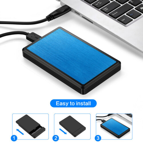 Boîtier externe 2.5 pouces SATA3.0 2.0 vers USB-TYPEC à TYPEC 1