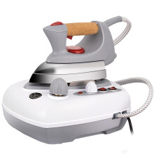 2000W Steam Iron with Ceramic Soleplate, Rapid 15s Heating, Large 600ml Tank, SelfCleaning