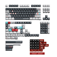 183Key Keycaps with Moon Program Theme High Compatibility Heat