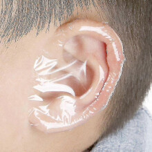 100pcs Waterproof Baby Ear Stickers Baby Swimming Ear Patches Ear Protectors Tw