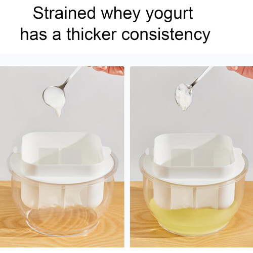 Yogurt Maker Machine Automatic Yogurt Maker Portable Strainer Container And Filter Transparent Lid Nut Milk Sifting 2