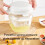 Yogurt Maker Machine Automatic Yogurt Maker Portable Strainer Container Filter Transparent Lid Nut Milk Sifter 2