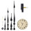 High Torque Wall Clock Engine Clock Movement Set with Long Stem 1