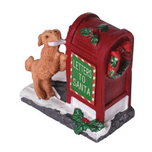Dog Mailbox for Letter and Business Card Storage Tabletop-1