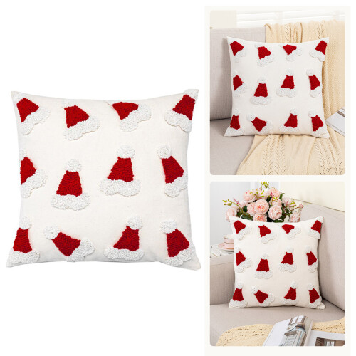 Thema Kussensloop Kerstmuts Ontwerpen Home Sofa Kussens Case 1