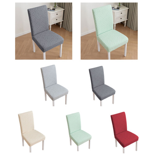 Moderne Stuhlschoner, dehnbarer, lichtbeständiger-Creme 2