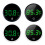Praktische LCD-Thermometer von Fishtanks-Schwarze Grad Celsius 4