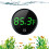 Praktische LCD-Thermometer von Fishtanks-Schwarze Grad Celsius 3