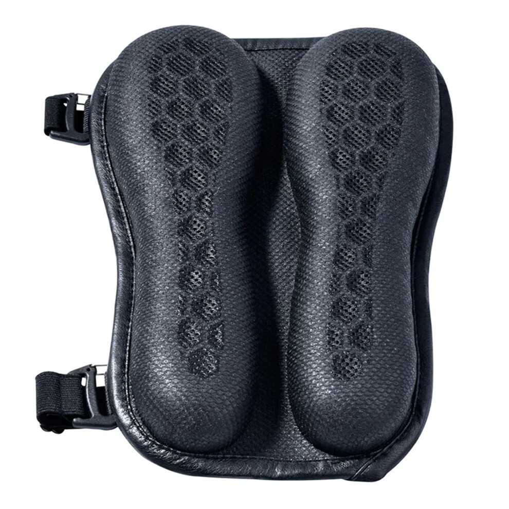 Motorcycle Seat Cushion 3D Honeycomb Gel Antislip Pressure Relief Ride Seat Pad B Black 9189345276750