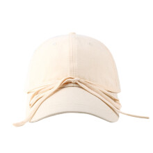 Chapeau de Baseball avec nœud papillon, chapeau de-Beige