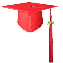Casquettes universitaires pour femmes, chapeau-Grand Rouge 2024