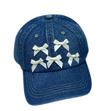 Casquettes de Baseball pour femmes et filles, avec-Jean foncé