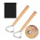 Hide Tanning Kits Pelts Scrapers Leather Making Tool Taxidermy 4