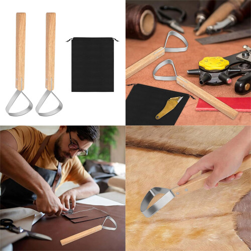 Hide Tanning Kits Pelts Scrapers Leather Making Tool Taxidermy 1