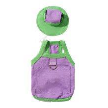 Breathable Dog Cooling Shirt Summer Outdoor Hiking-Purple S.