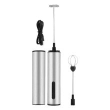 Kitchen Powerful Milk Frother Wand Handheld Drink Mixer-Set 4