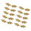 Multipurpose PU Leather Wing Instants Setups Costumes-gold 1