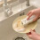 4 Thickened Cats Shape Design Scrub Sponges Multipurpose Kitchen 6