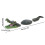 Artificial Cayman Pool Floating Decoration Waterproofed Outdoor 2
