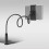 (White) Creative Phone Holder 360 Rotating Flexible Long Arm Lazy Phone Holder 1