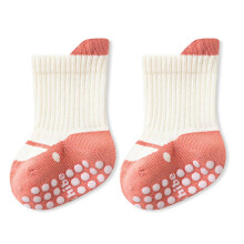 (M, Red) Summer Cotton Socks For Toddler Nonslip Bottom Design Cute Cartoon Print Comfortable Play Footwear  Yellow S