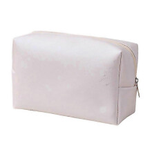 (Small Black) For Simple Travel Large Capacity Cosmetic Bag Lipstick Toiletries Storage Bag