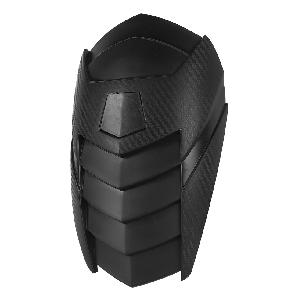 Universal Abs Plastic Motorcycle Rear Mudguard 28X19x4cm Splash Guard 7891369870464