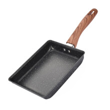 Tamagoyaki Pan NonStick Japanese Omelette Pan with Ergonomic Handle for Induction Cooktop