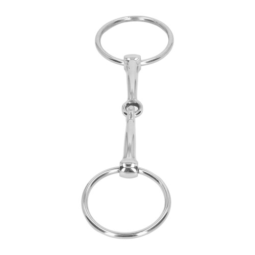 Pferdemaulgebiss, Edelstahl, loser Ring, 2
