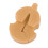8Pcs Adjustable Rubber Violin Mute Silencers, Brown Practice Accessories 10