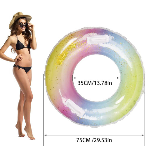 Φουσκωτά φουσκωτά πισίνας ανώτερης ποιότητας, κρίκοι κολύμβησης με γκλίτερ από 1