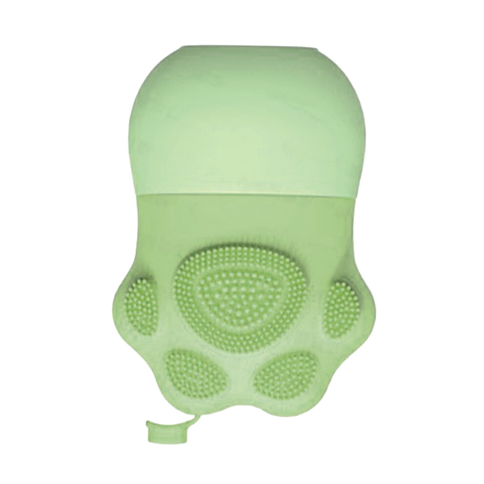Green Cat Paw Ice Cube Face Roller, Reusable Plastic Cooling Beauty Tool