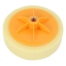 6 Inch/15Cm Car Polishing Waxing Pad Sponge M14 Wheel Polishing Waxing Pad Kit Tool For Car Polisher Yellow