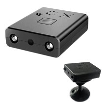 -1080P-HD-Kamera, WLAN-Kamera, Heimüberwachung, Kleiner Camcorder mit Infrarot-Nachtsicht, DVR-Bewegungserkennung und Standfuß