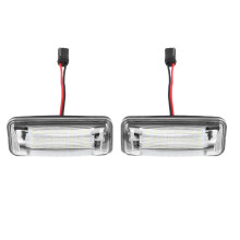 2Pcs Led License Plate Light Bulb For Ft-86 Gt86 For Brz 2012 Legacy 2010-2015 Wrx 2011-2015